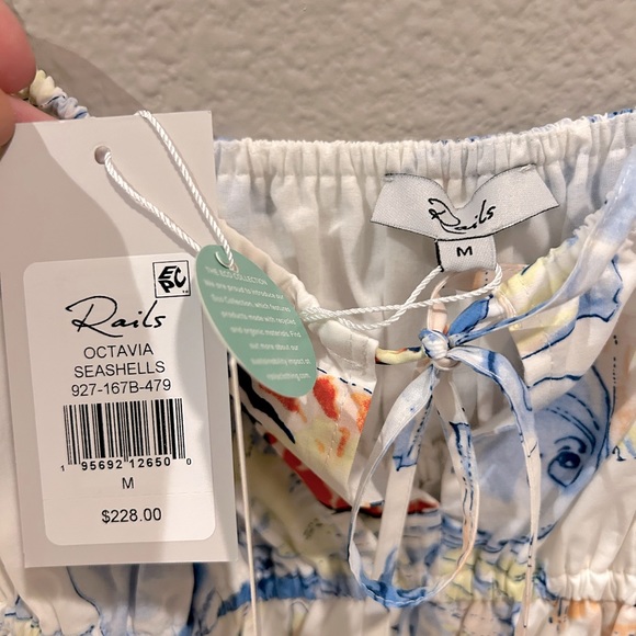 Rails Octavia Seashell Midi Dress - Size M - Picture 6 of 6